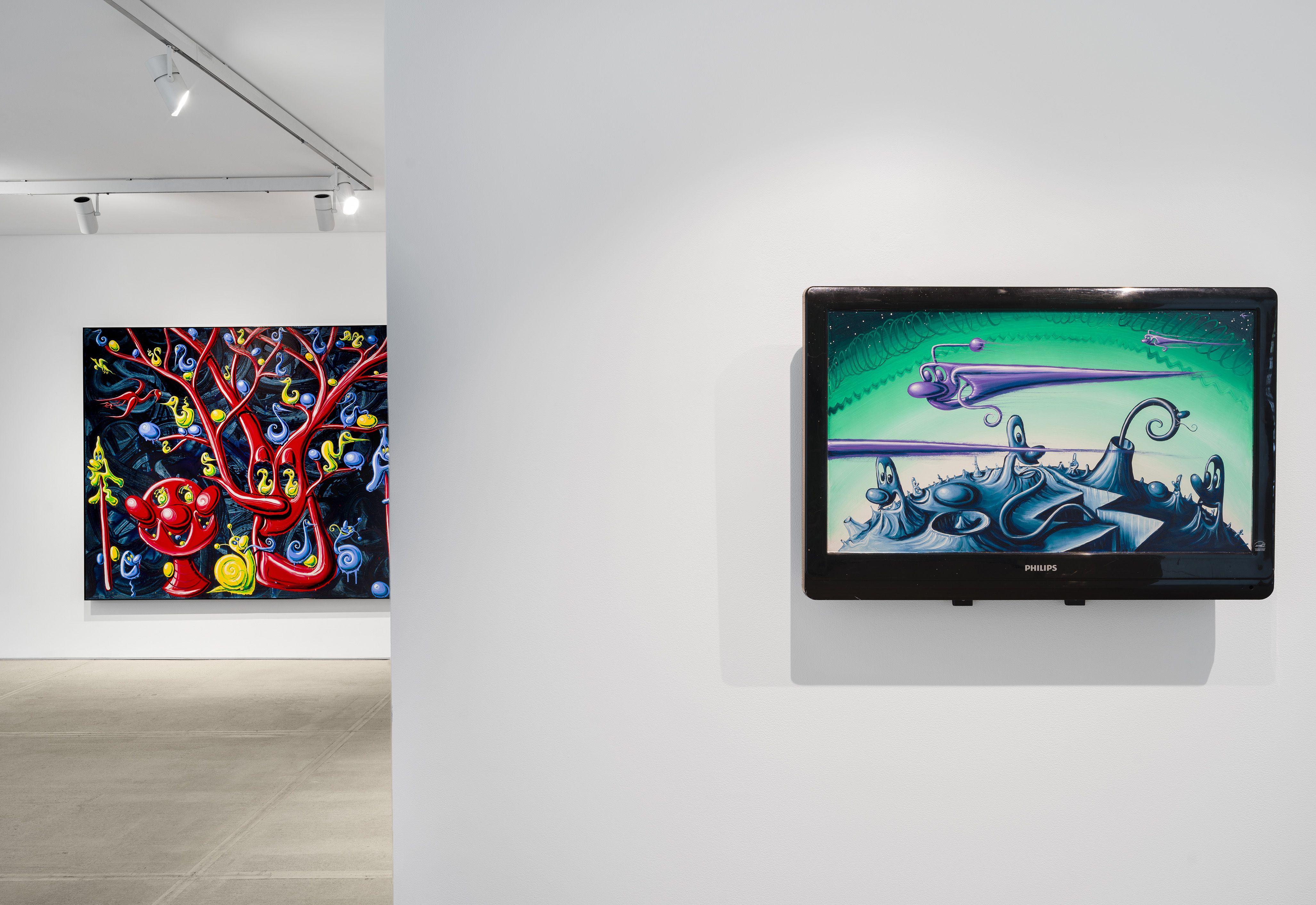 Kenny Scharf, Woodz ‘N Thingz at Totah, photo 5