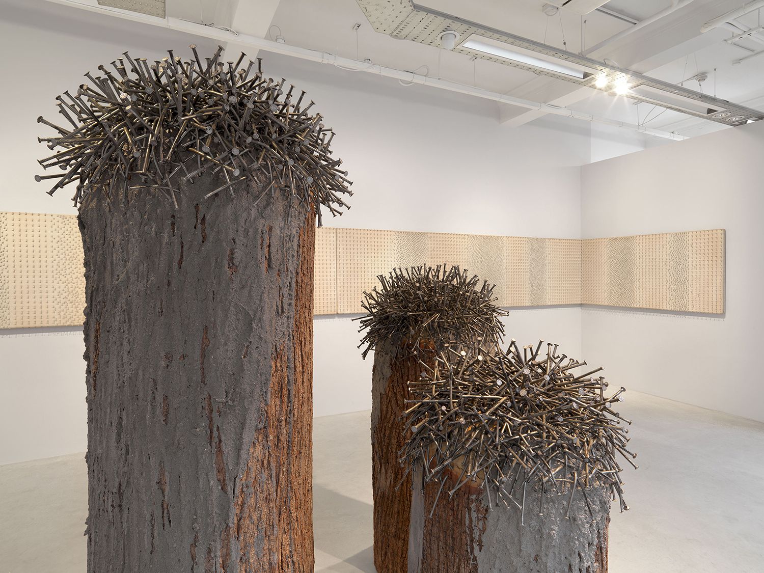 Günther Uecker, Günther Uecker at Lévy Gorvy, photo 3