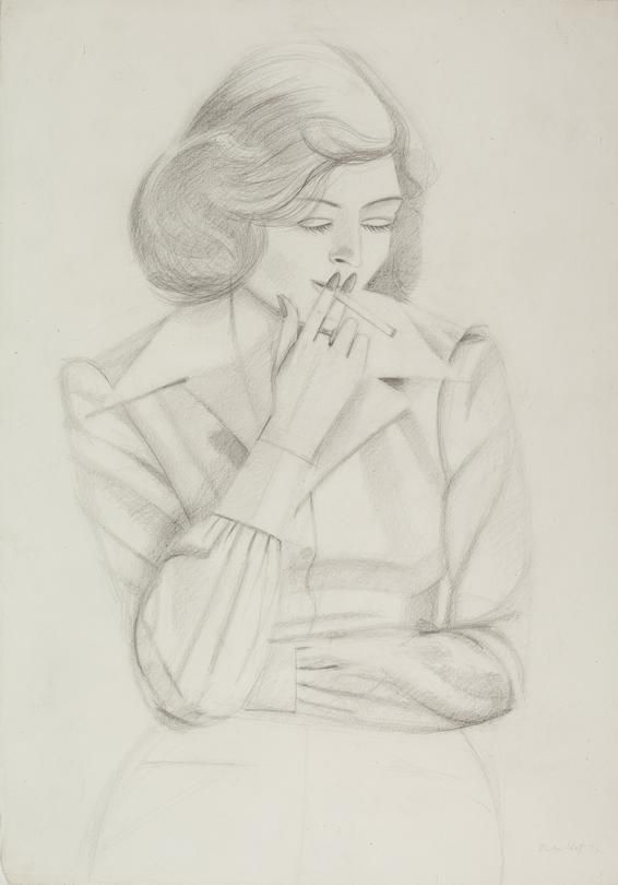Alex Katz, Present Tense: Sixty Years of Master Drawings at Richard Gray Gallery, photo 4