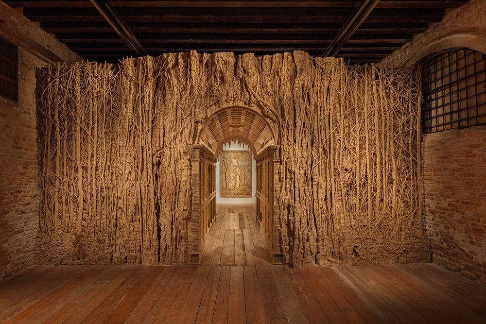 Eva Jospin, Selva at Museo Fortuny, photo 3