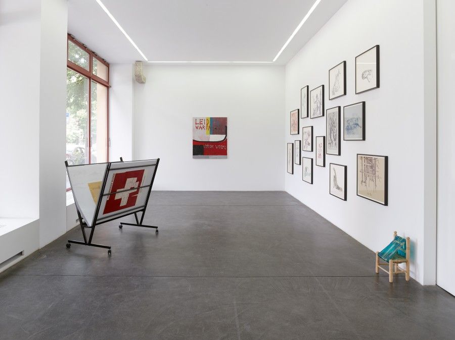 Martin Kippenberger, Gib mir das Sommerloch at Nagel Draxler, photo 3