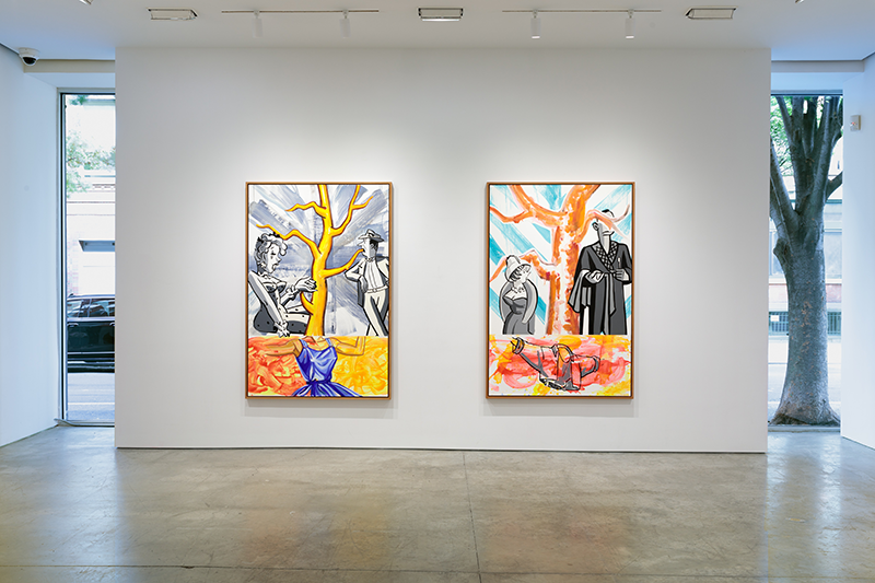 David Salle, David Salle at Pace Prints, photo 3