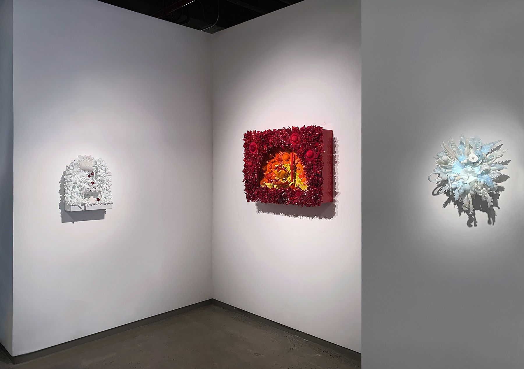 Amber Cowan, Gathering the Sky, Mining the Milk at Heller Gallery, photo 3