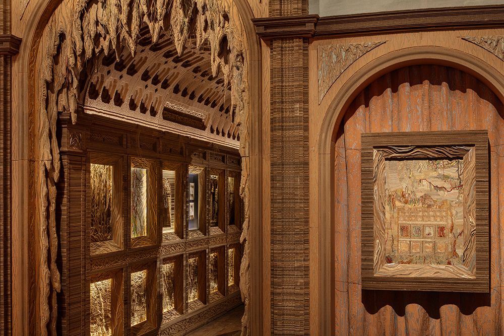 Eva Jospin, Selva at Museo Fortuny, photo 2