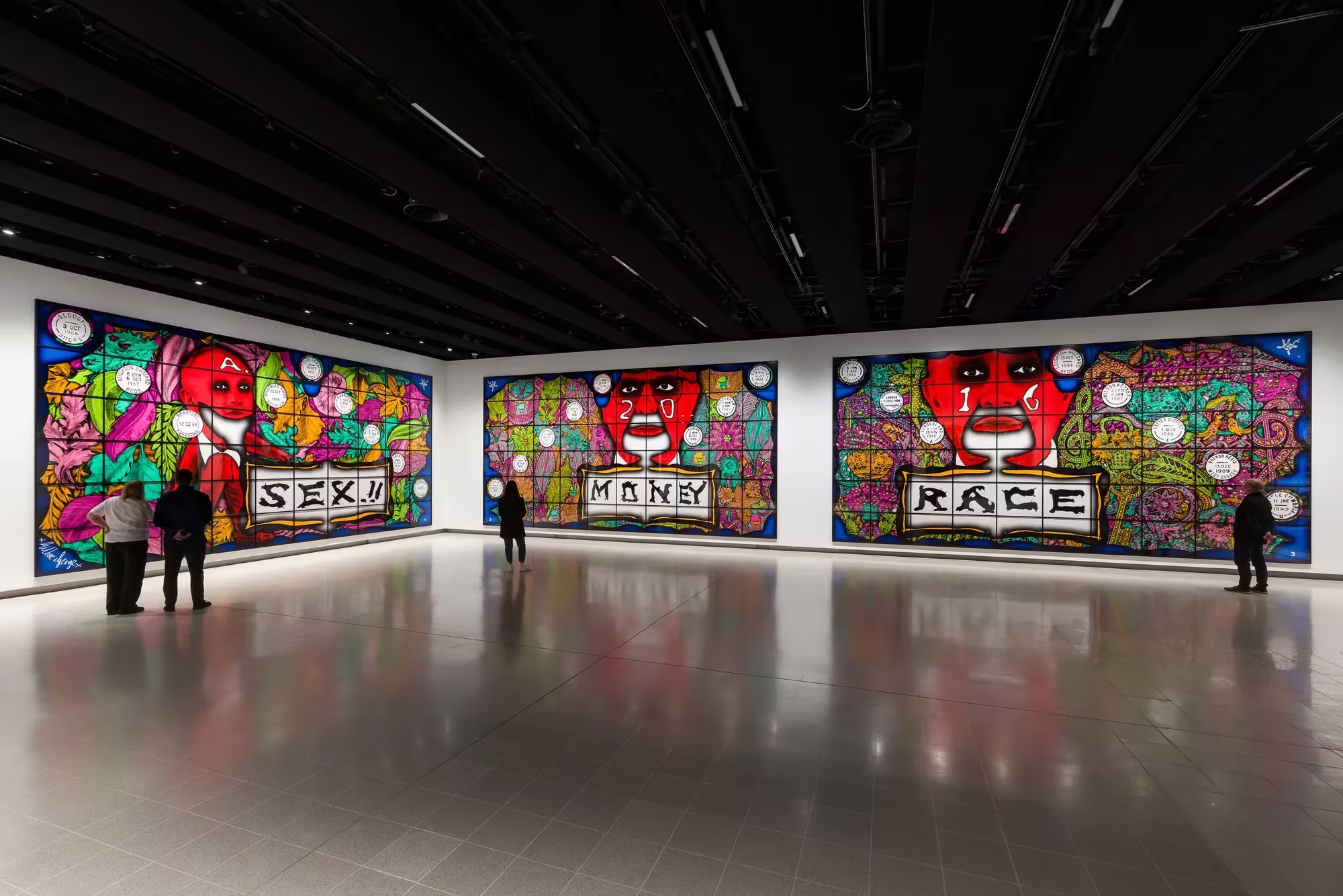 Gilbert & George, 21st Century Pictures at Hayward Gallery, photo 4