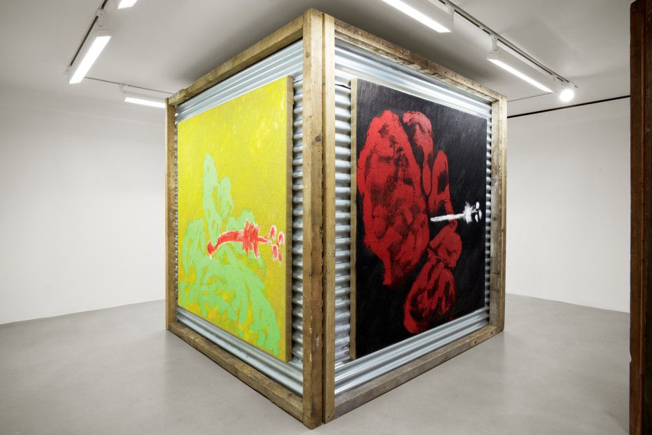 Alvaro Barrington, Wave Your Flags II at Sadie Coles, photo 7
