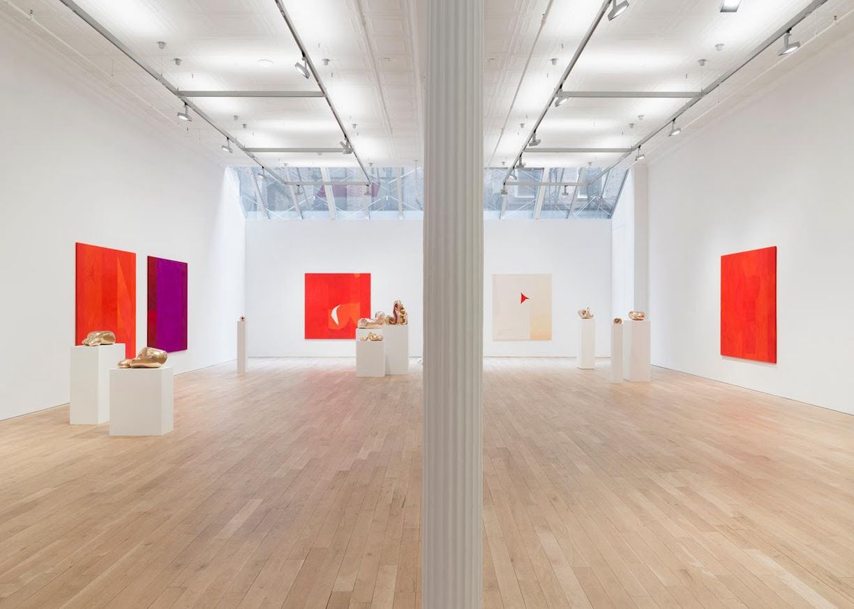 Sarah Crowner, Hot Light, Hard Light at Luhring Augustine, photo 3