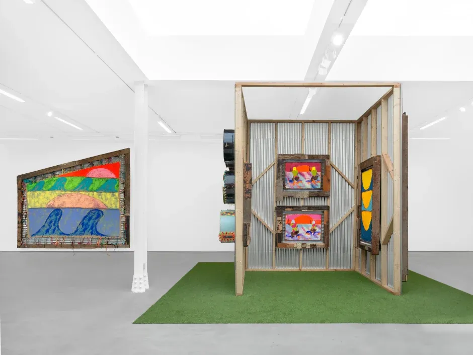 Alvaro Barrington, Grandma’s Land at Sadie Coles, photo 5