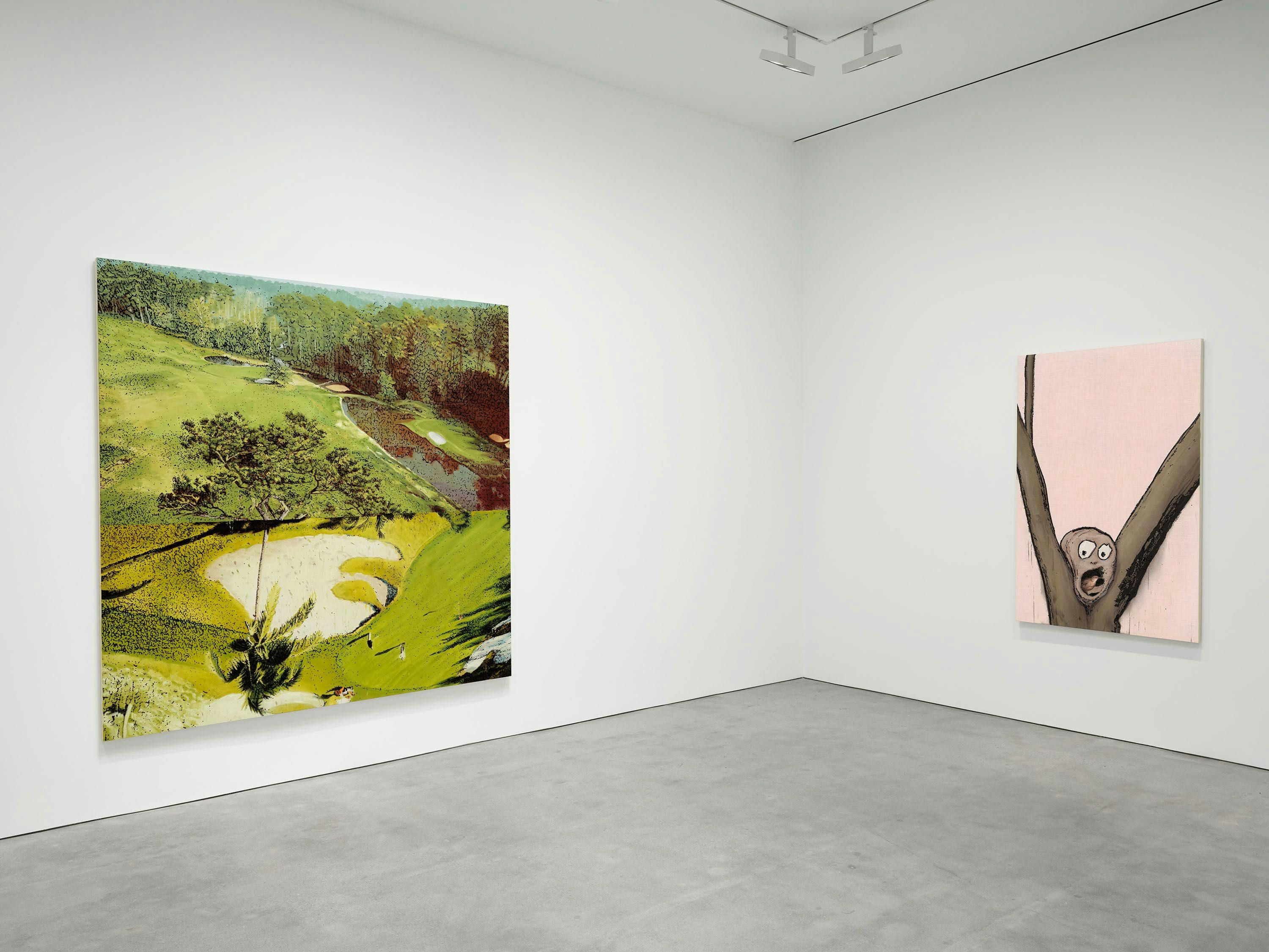 Nate Lowman, Parking at David Zwirner, photo 8