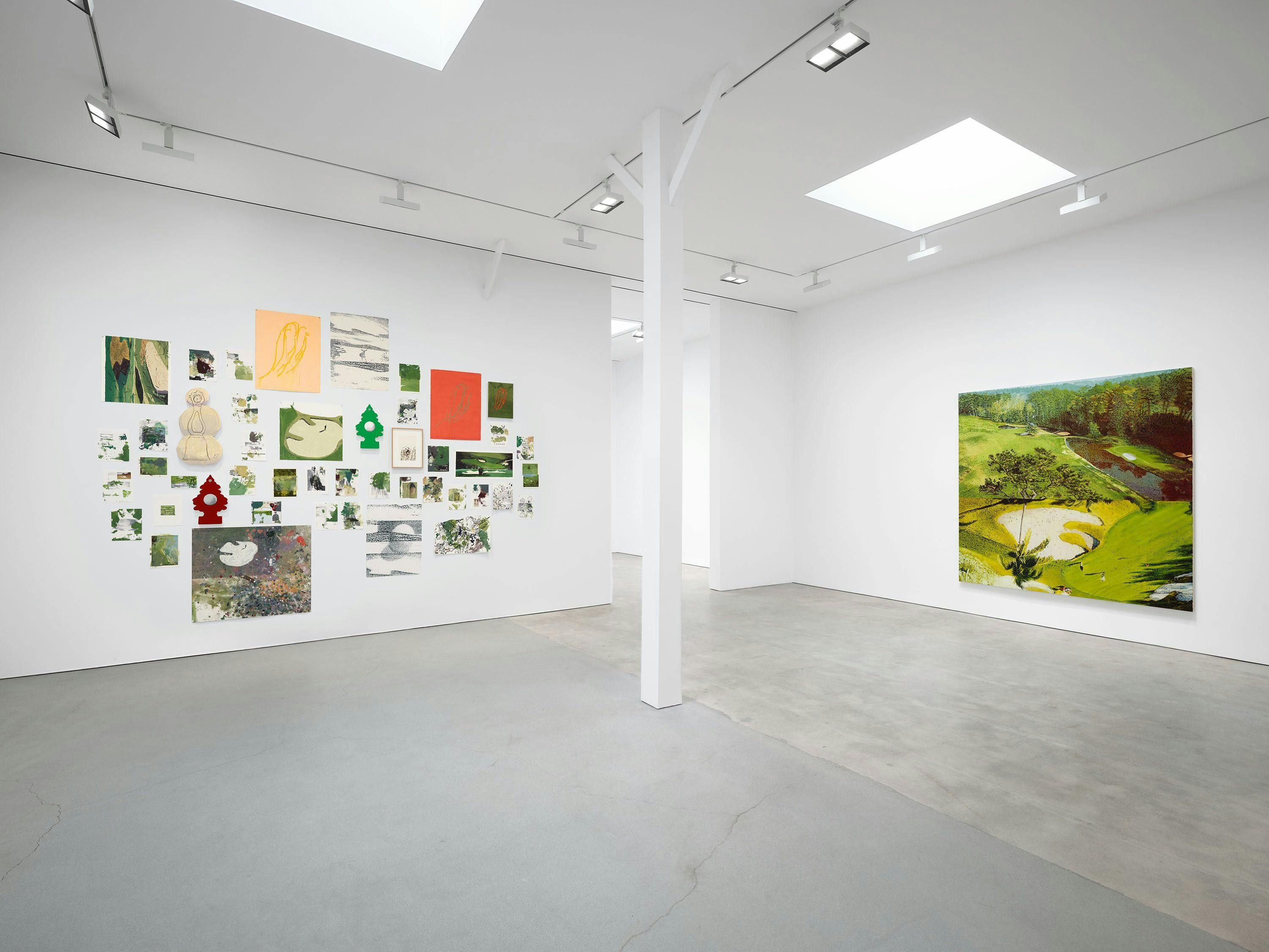 Nate Lowman, Parking at David Zwirner, photo 6