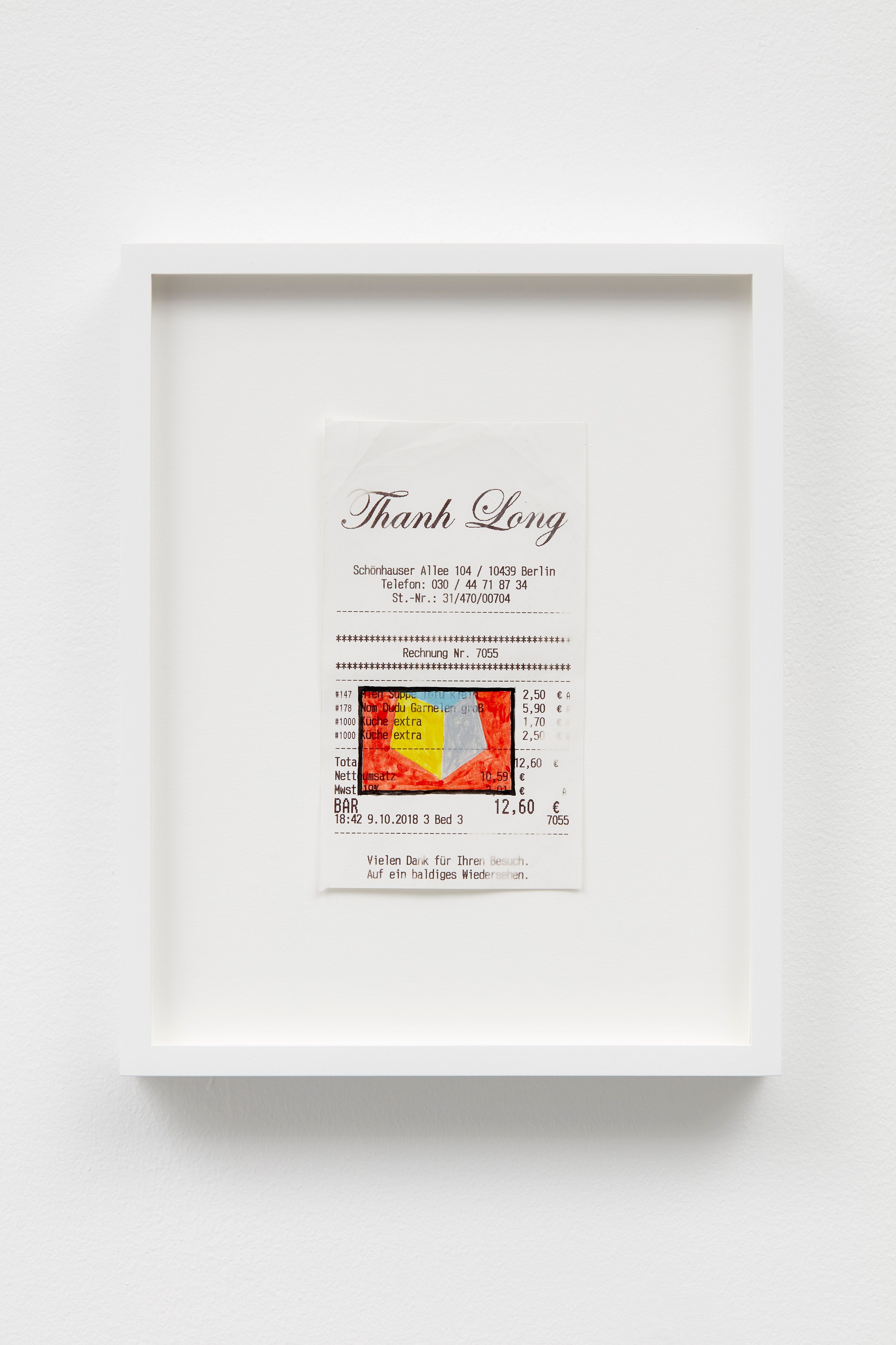 Jonathan Monk, Restaurant Drawings at Casey Kaplan, photo 2