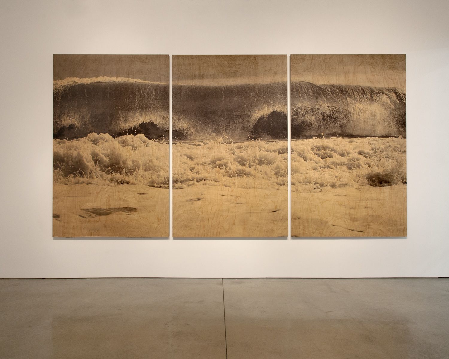 Clifford Ross, Wood Waves at Ryan Lee, photo 3