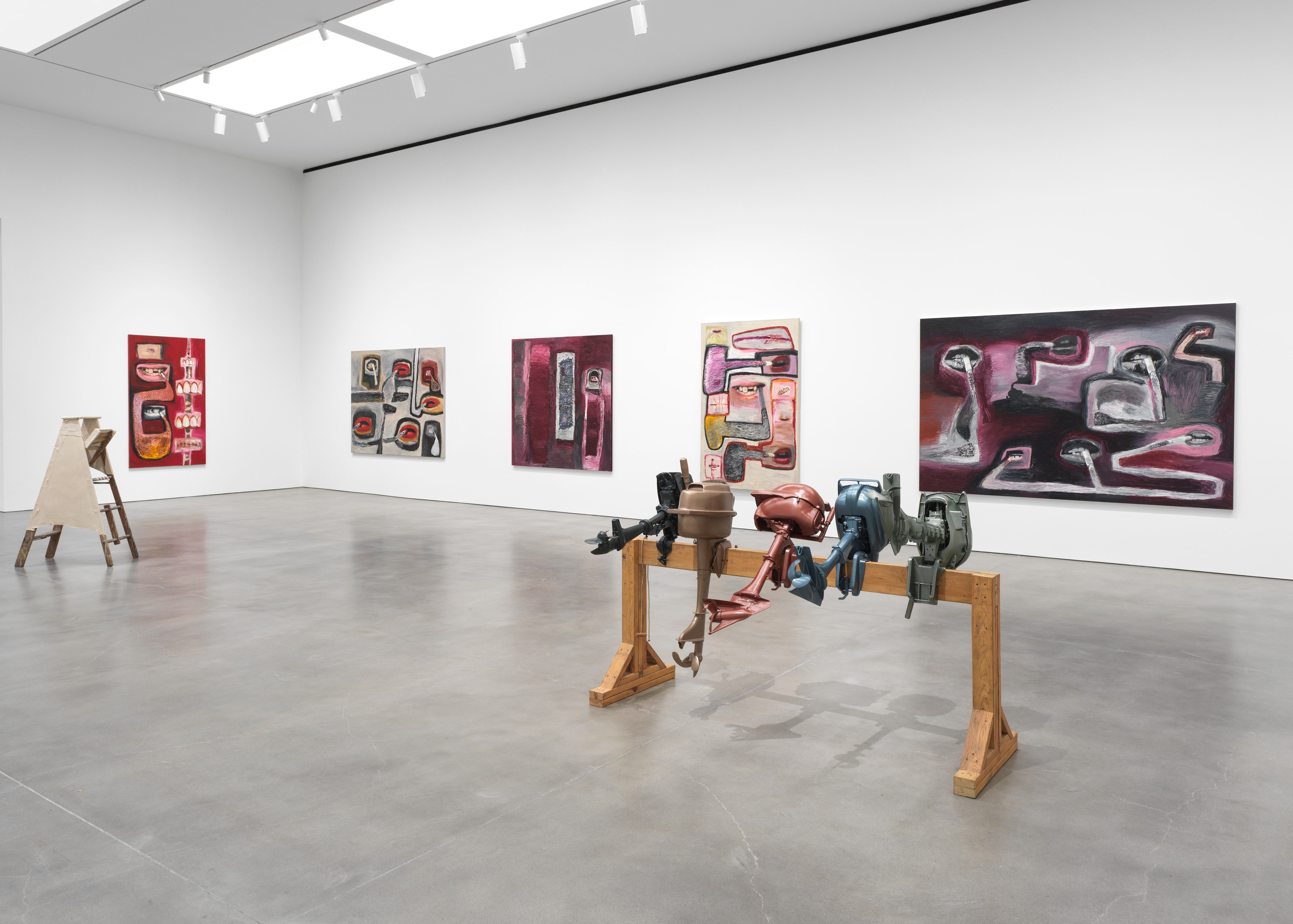 Richard Prince, Folk Songs at Gagosian, photo 4
