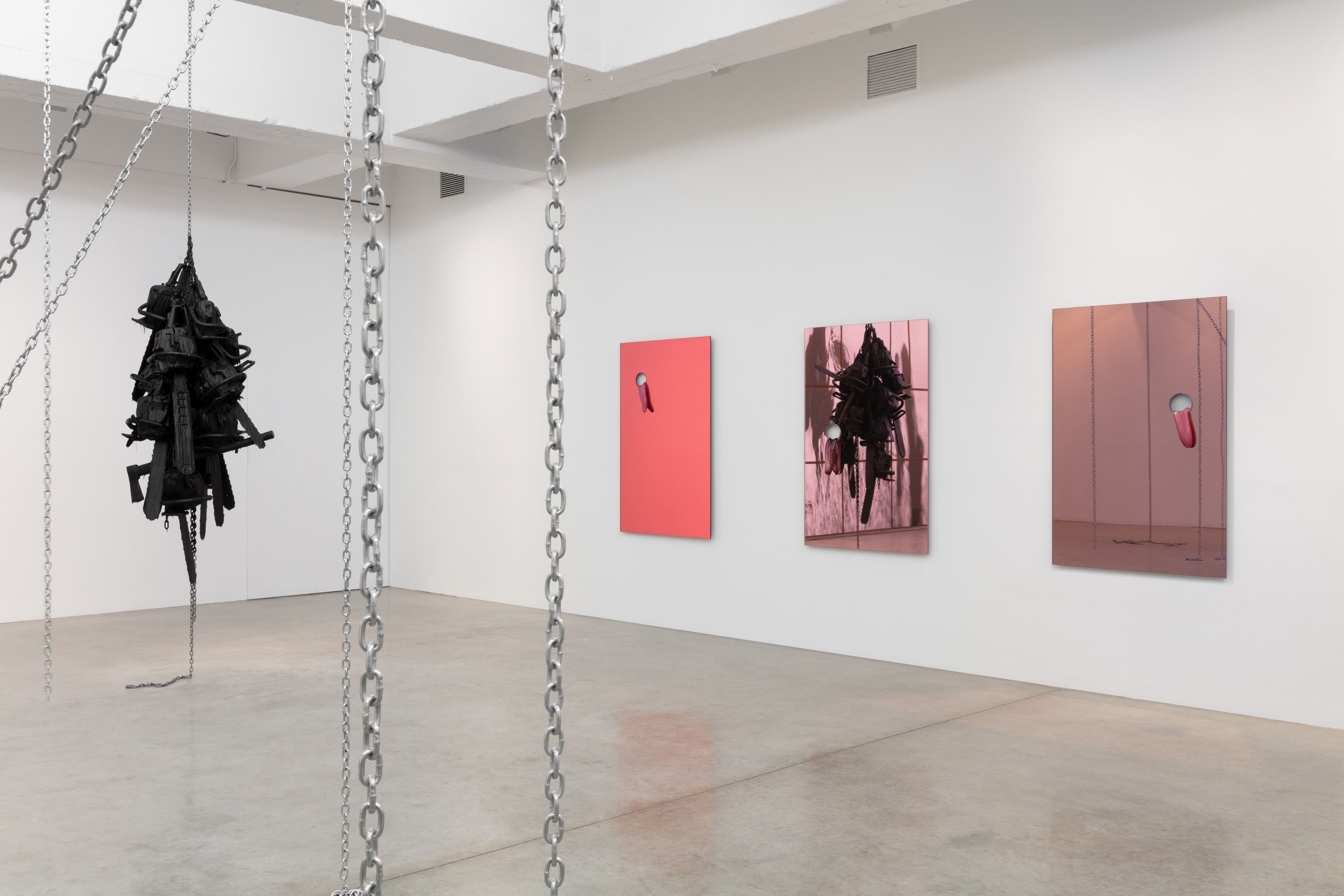 Monica Bonvicini, Put All Heaven in a Rage at Tanya Bonakdar, photo 2