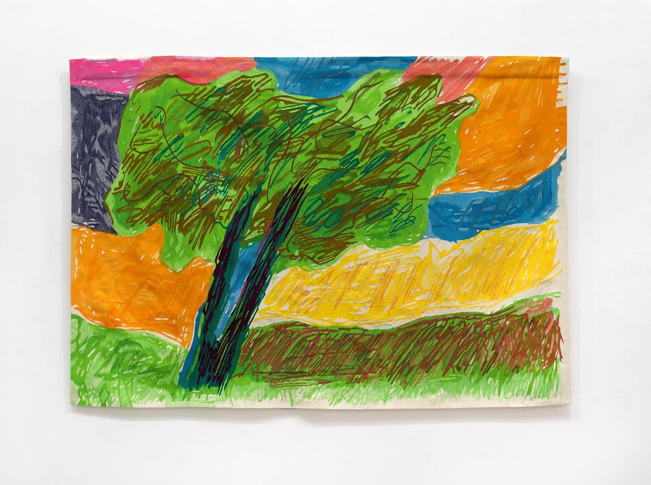 Etel Adnan, Seasons at Lelong & Co, photo 2