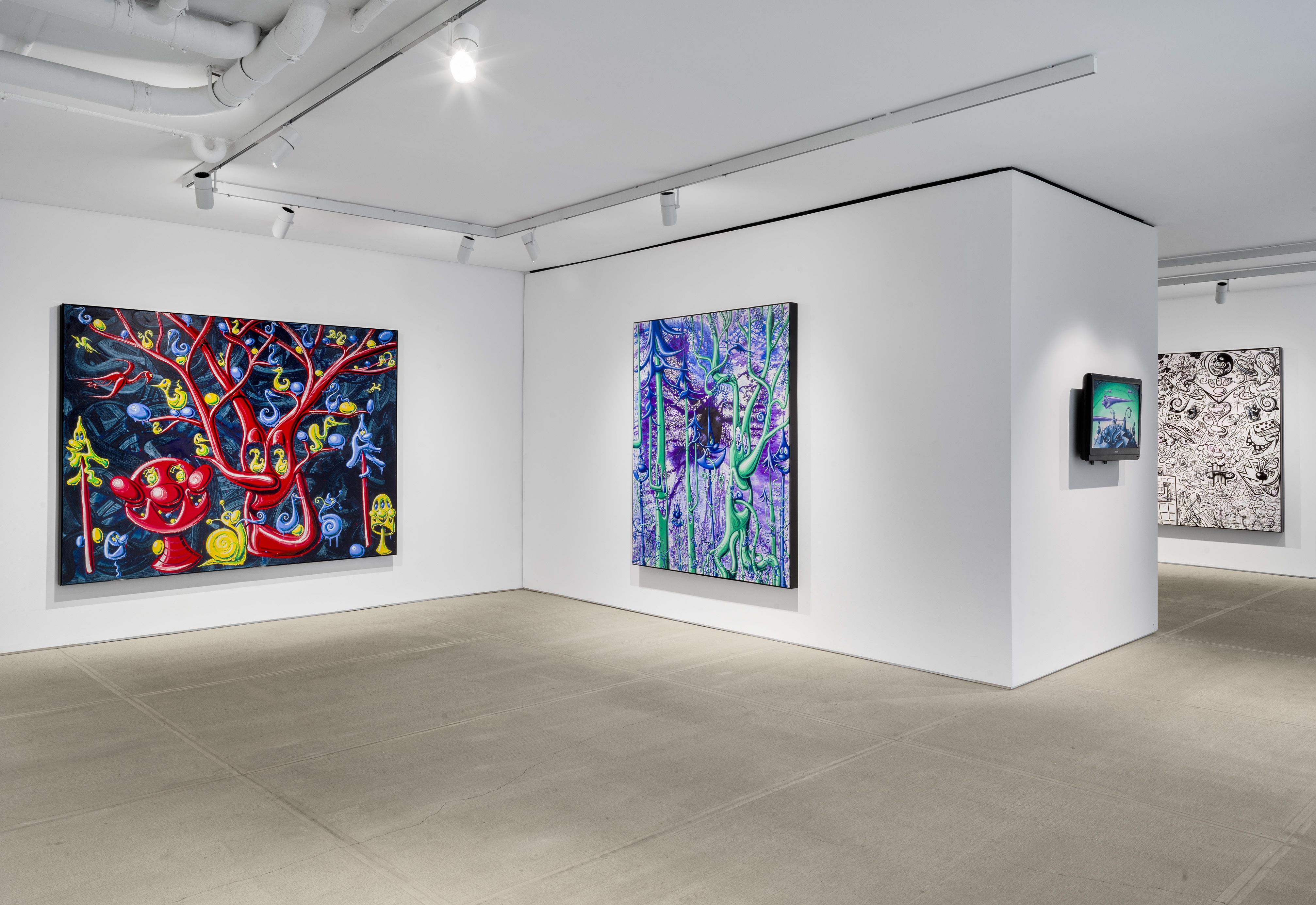 Kenny Scharf, Woodz ‘N Thingz at Totah, photo 4
