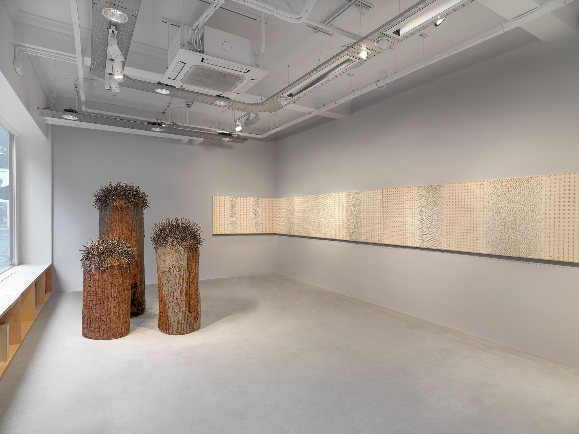 Günther Uecker, Günther Uecker at Lévy Gorvy, photo 2