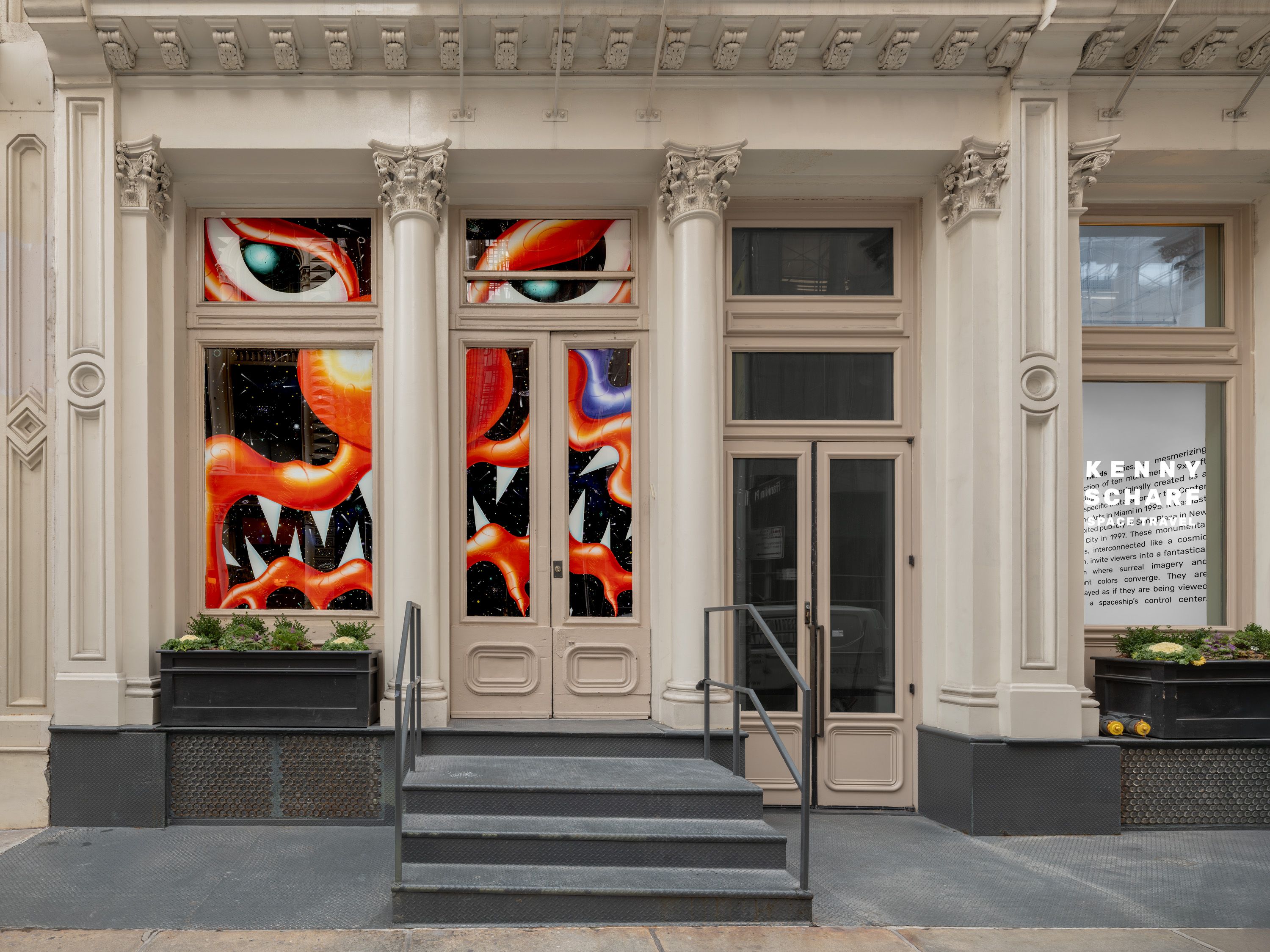 Kenny Scharf, Space Travel at 60 White, photo 7
