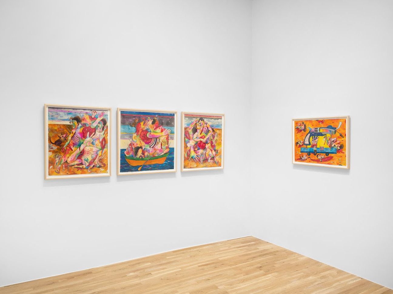 Luis Cruz Azaceta, Loose Screws (1974-1989) at George Adams Gallery, photo 3