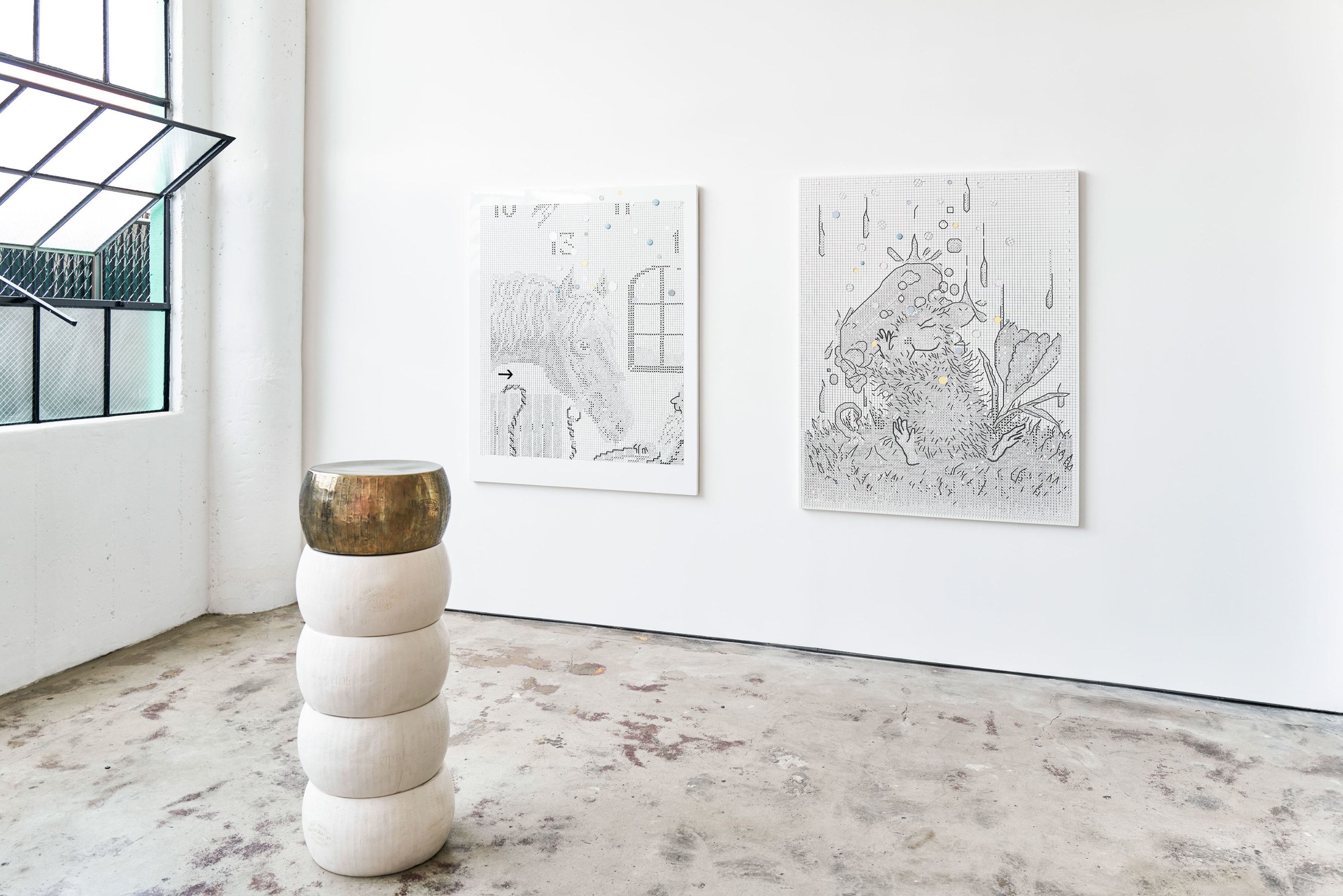 Richard Gasper, Silt/Sap/Salt/Sass at Simchowitz, photo 2