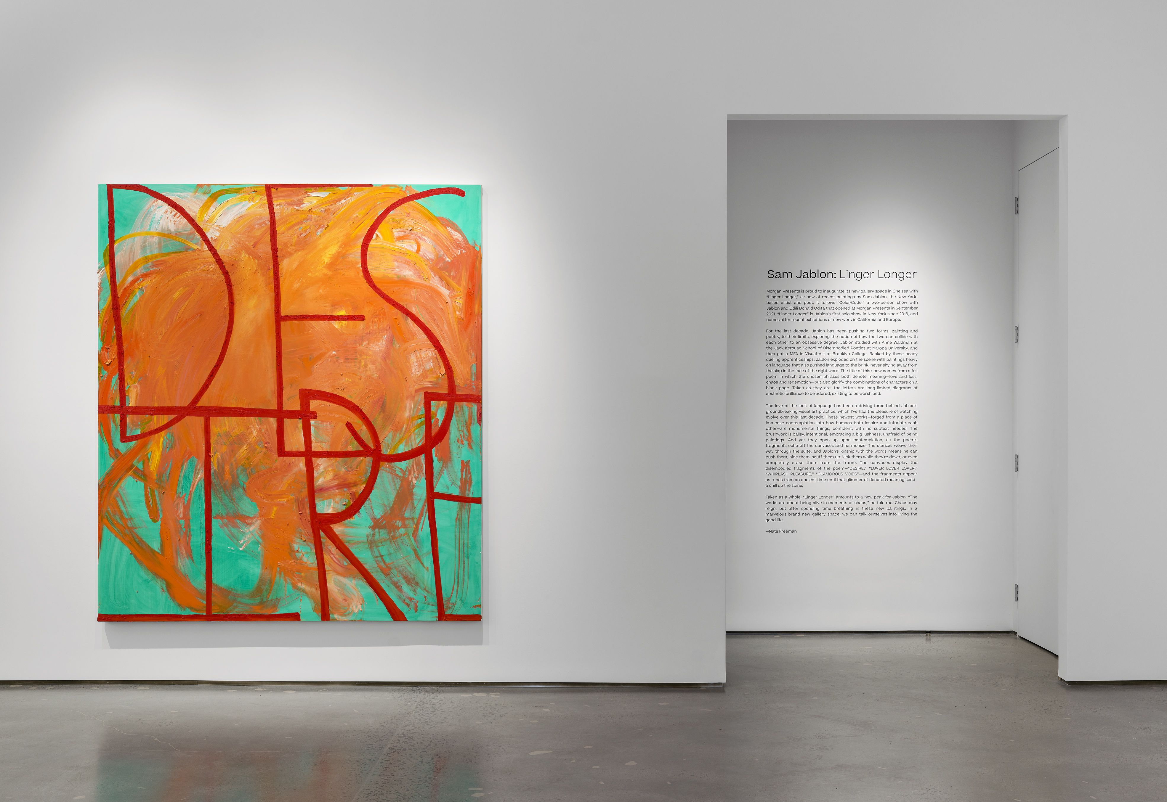 Sam Jablon, Linger Longer at Morgan Presents, photo 8