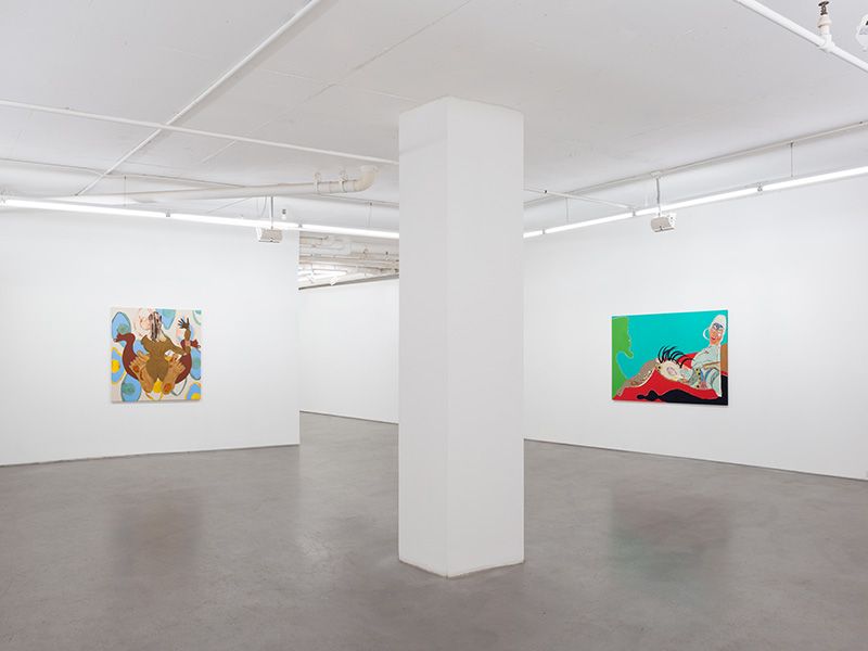 Tschabalala Self, Gut Feelings at Thierry Goldberg, photo 3