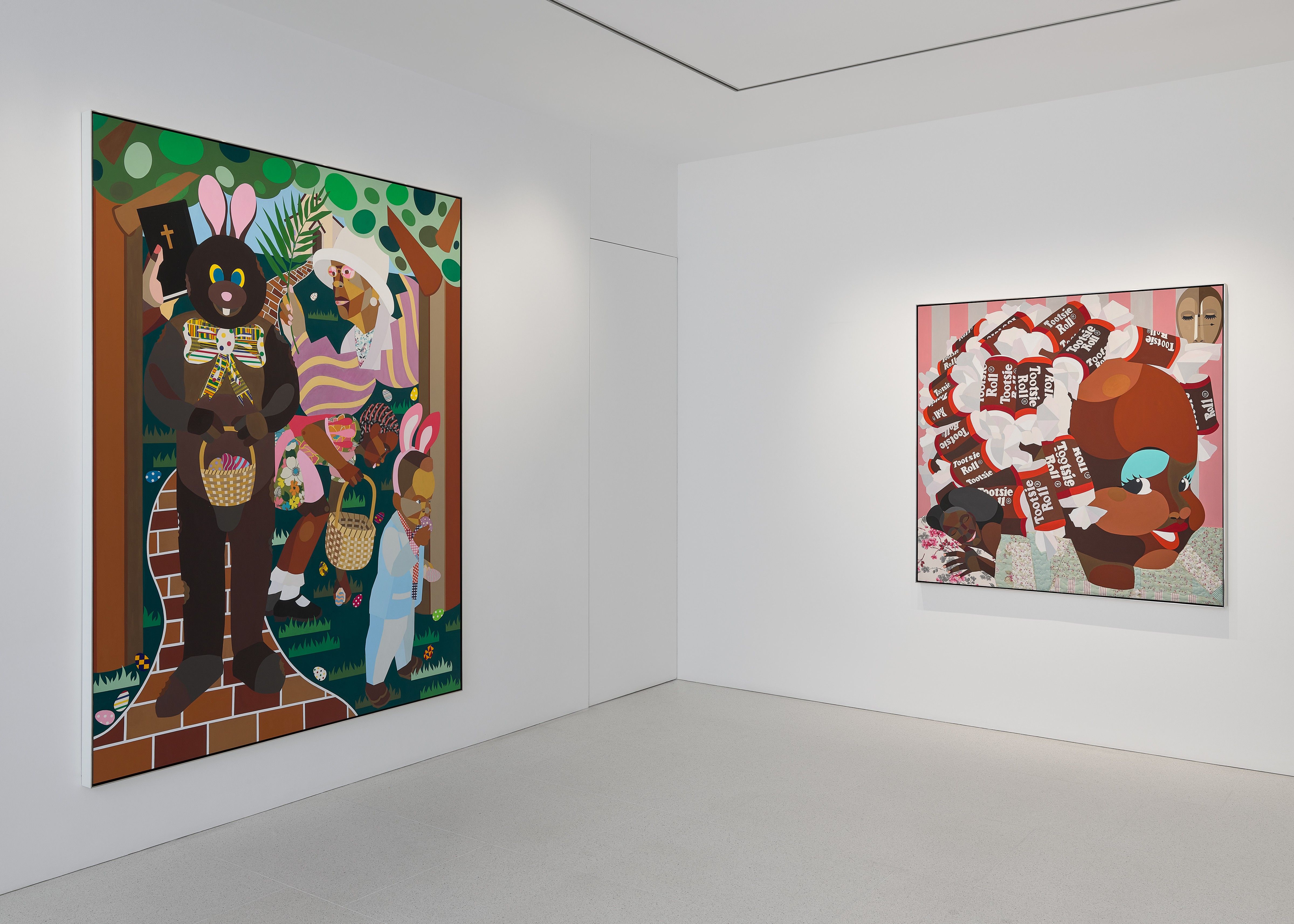 Derrick Adams, Situation Comedy at Gagosian, photo 4