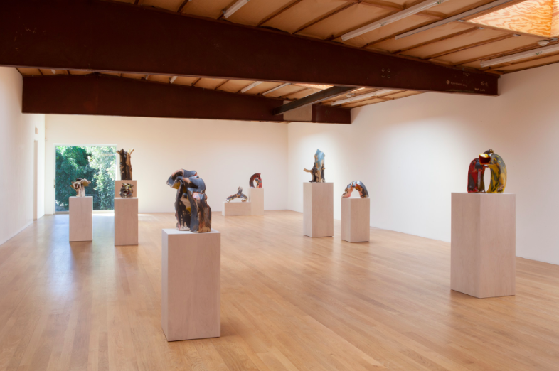 Lynda Benglis, Lynda Benglis at Blum & Poe, photo 8