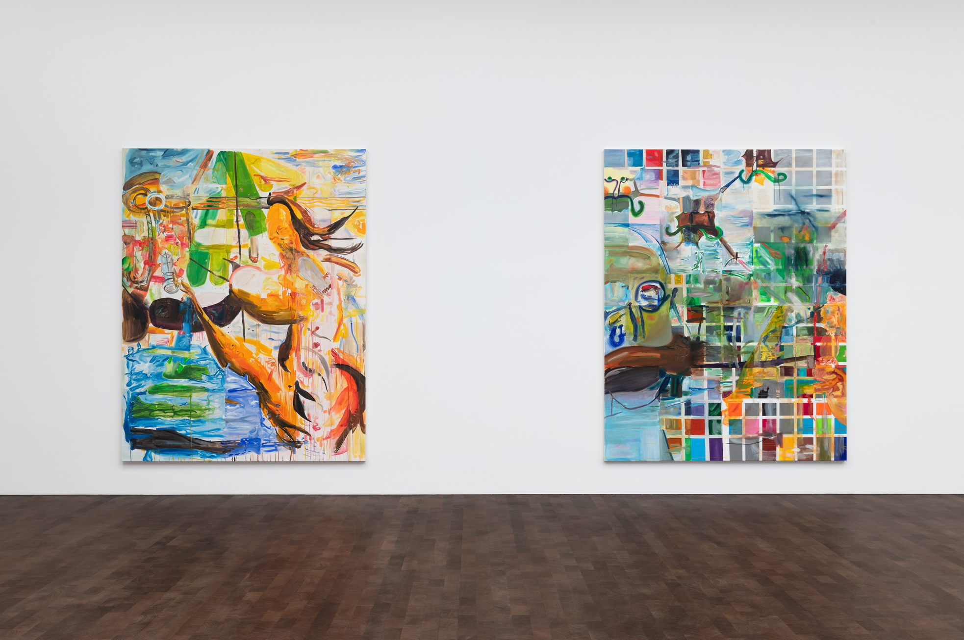 Albert Oehlen, New Paintings at Gagosian, photo 5