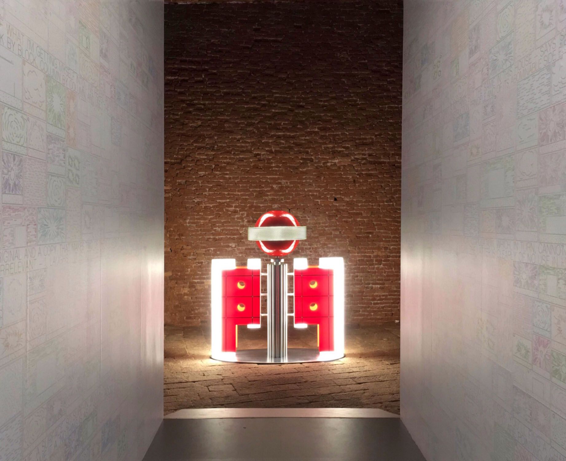 Peter Halley, Heterotopia I at Magazzino del Sale No. 3, photo 2
