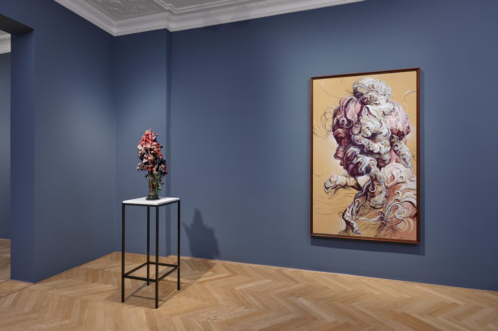 Glenn Brown, And Thus We Existed at Max Hetzler, photo 3