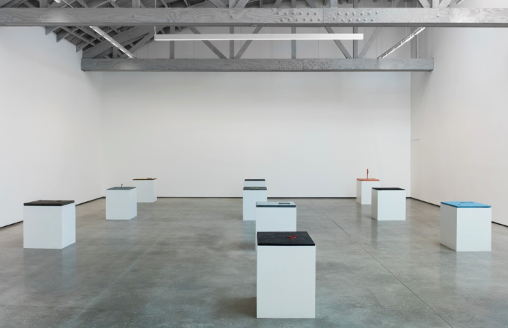 Valentin Carron, A Comb A Hole at David Kordansky Gallery, photo 4
