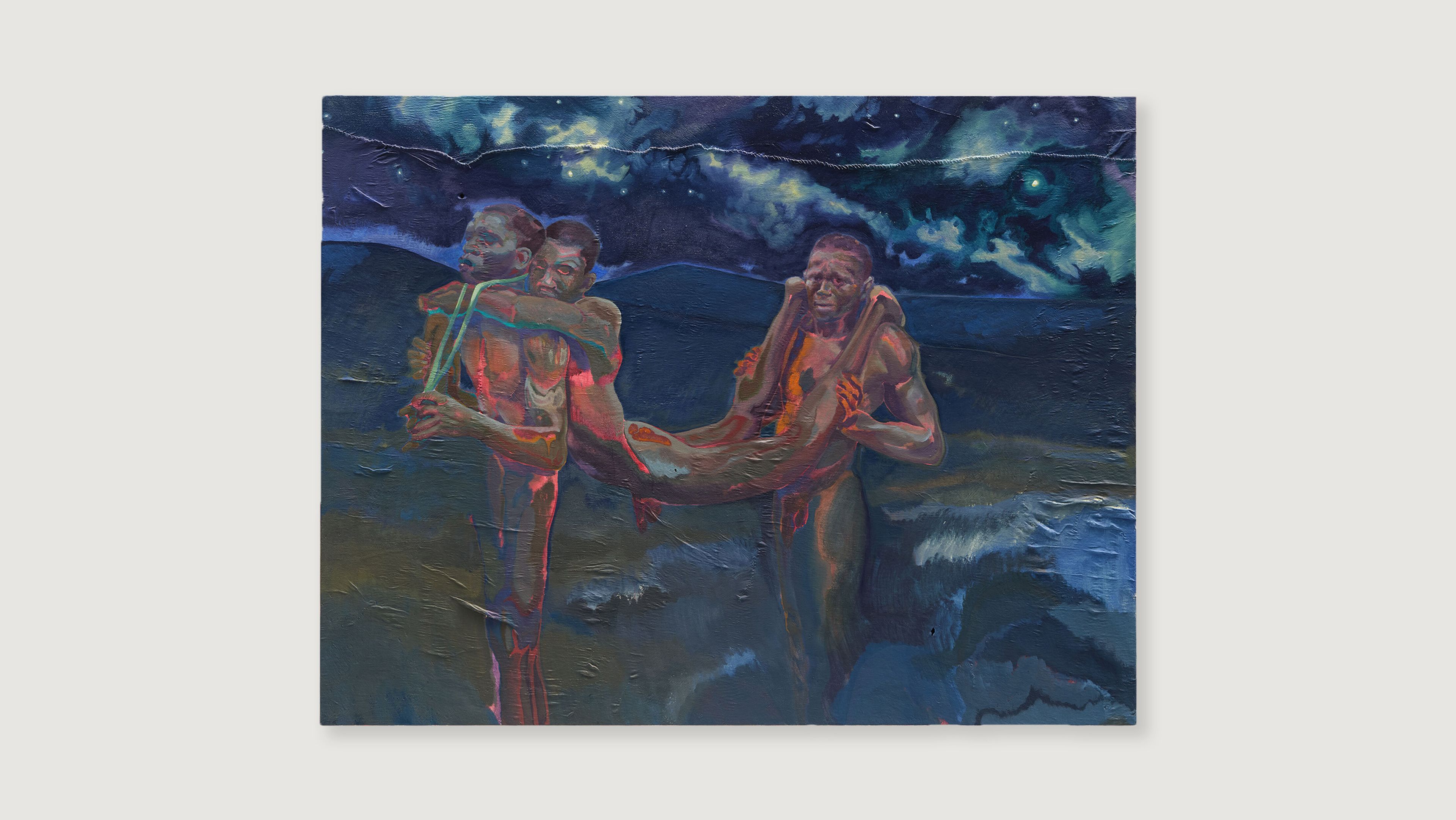 Michael Armitage, Crucible at David Zwirner, photo 2