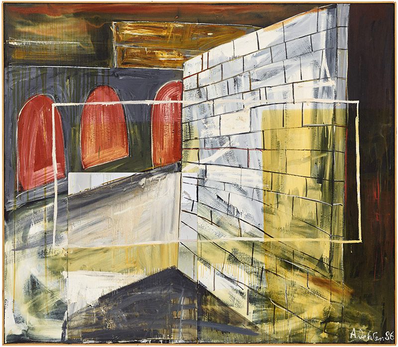 Albert Oehlen, Spiegelbilder (1982-1990) at Max Hetzler, photo 2