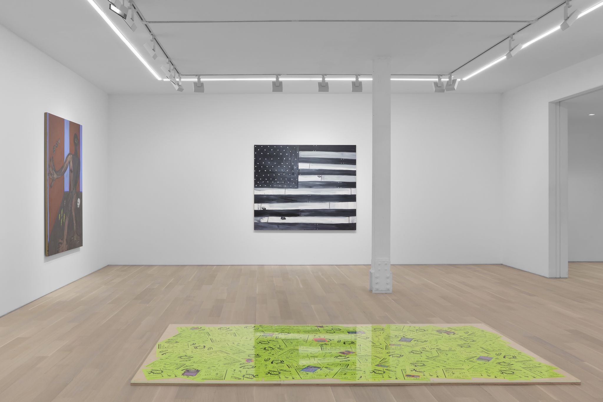 Marcus Jahmal, Double Down at Almine Rech, photo 6