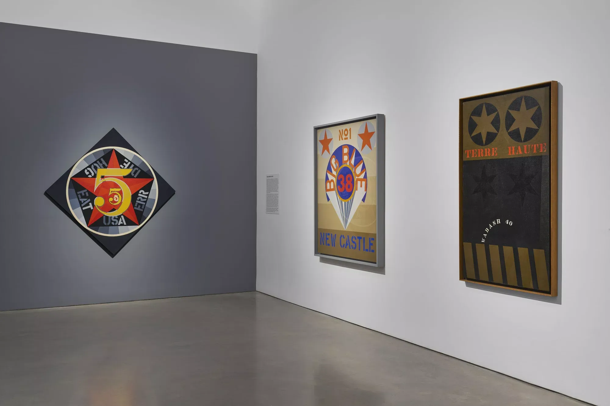Robert Indiana, The American Dream at Pace Gallery, photo 2