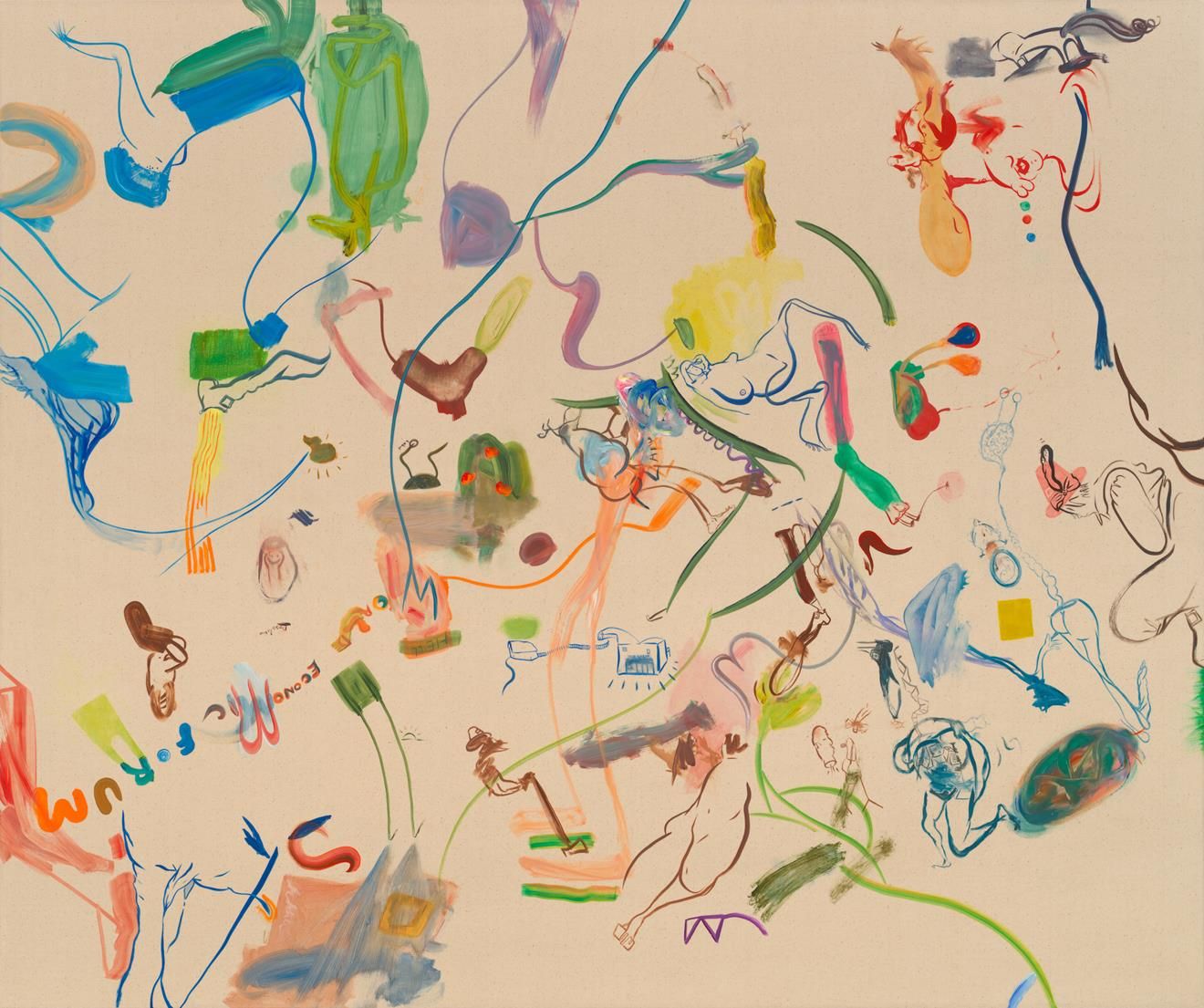 Sue Williams, Sue Williams at Regen Projects, photo 2