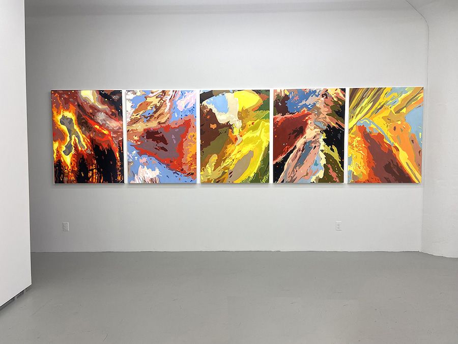 Grace Graupe-Pillard, Fractured at David Richard Gallery, photo 3