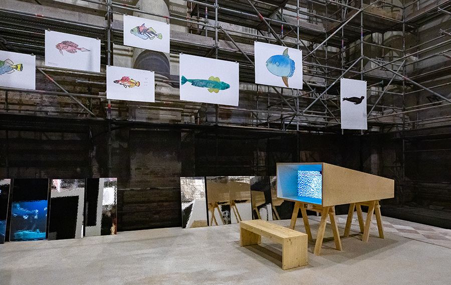 Joan Jonas, Moving Off the Land II at Ocean Space, photo 4