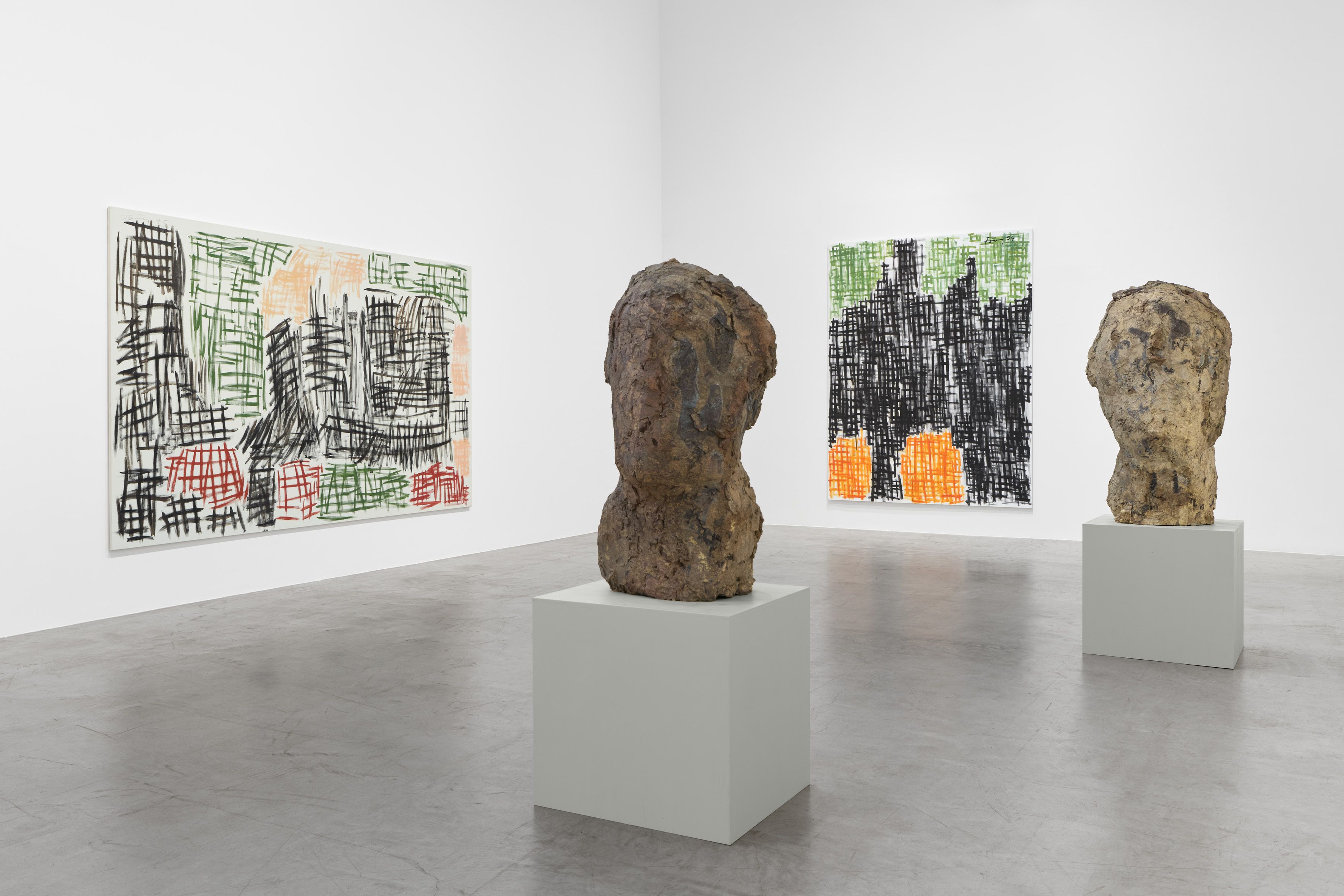 Hans Josephsohn & Günther Förg, A Dialogue at Max Hetzler, photo 2