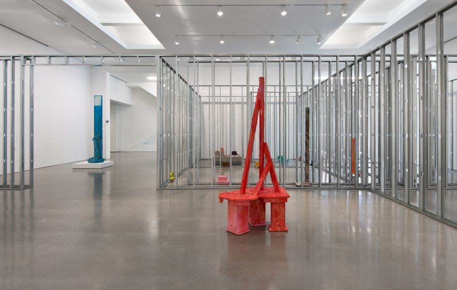 Rachel Harrison, Three Young Framers at Regen Projects, photo 2