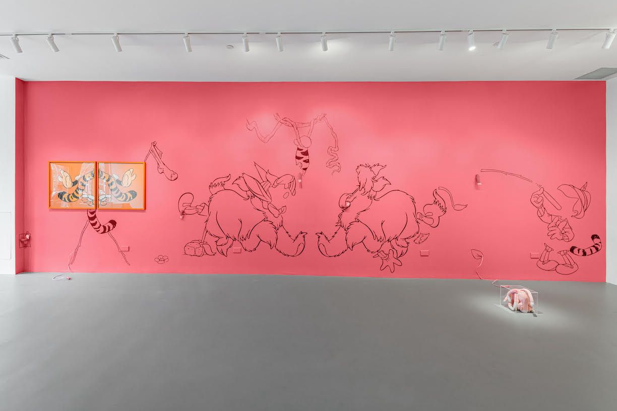 Ad Minoliti & Catalina Schliebener Muñoz, Manifesto of Immature Abstraction at Barro, photo 2
