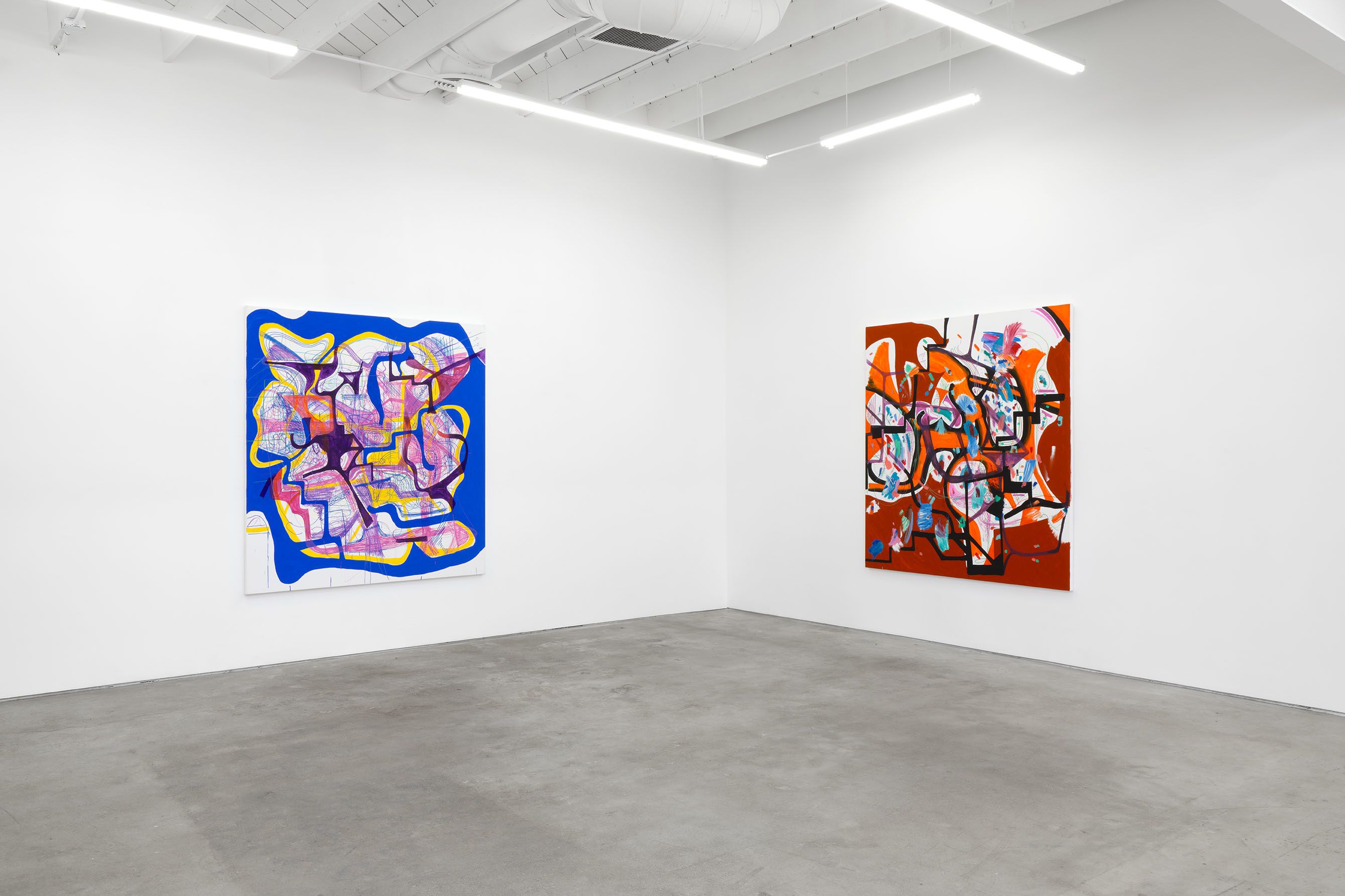 Joanne Greenbaum, Ive Seen That Face Before at Nino Mier Gallery, photo 7
