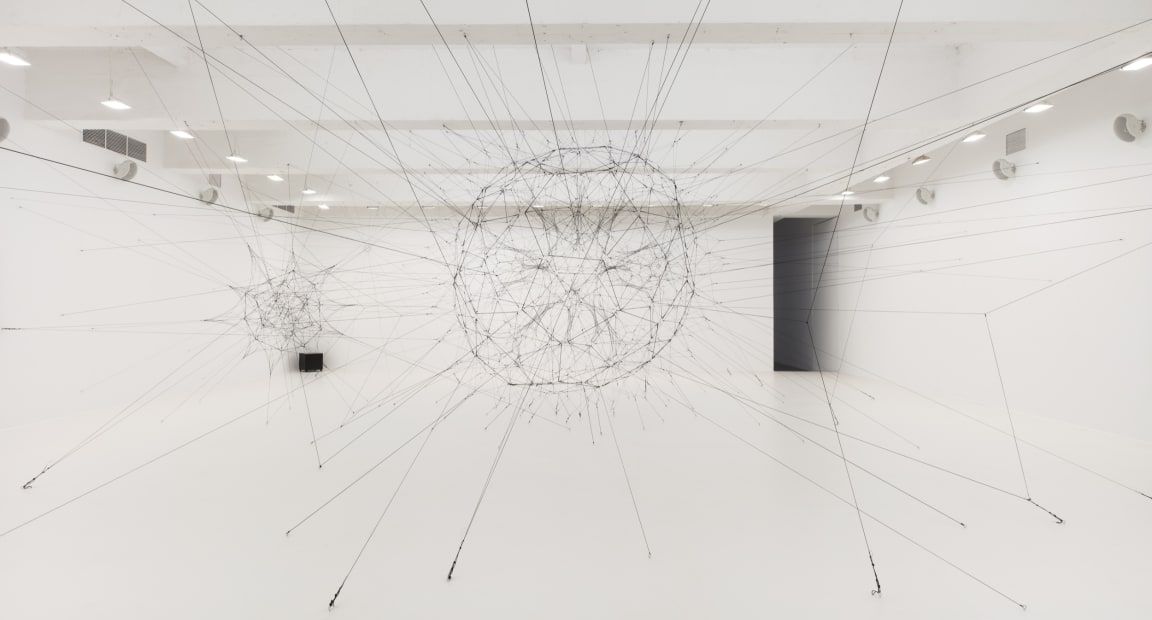 Tomás Saraceno, Silent Autumn at Tanya Bonakdar, photo 2