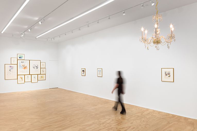 Karen Kilimnik, Early Drawings 1976 – 1998 at Eva Presenhuber, photo 5