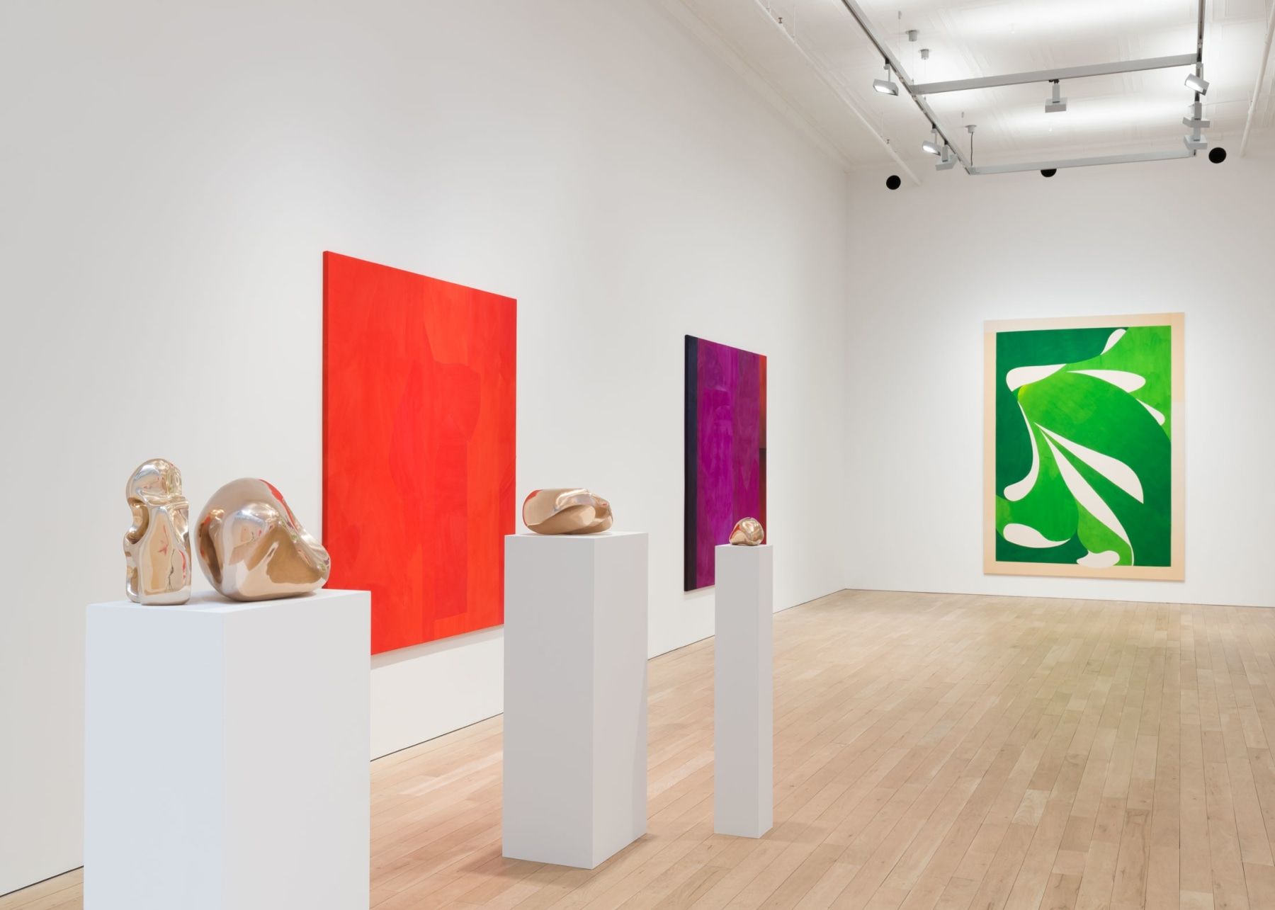 Sarah Crowner, Hot Light, Hard Light at Luhring Augustine, photo 2