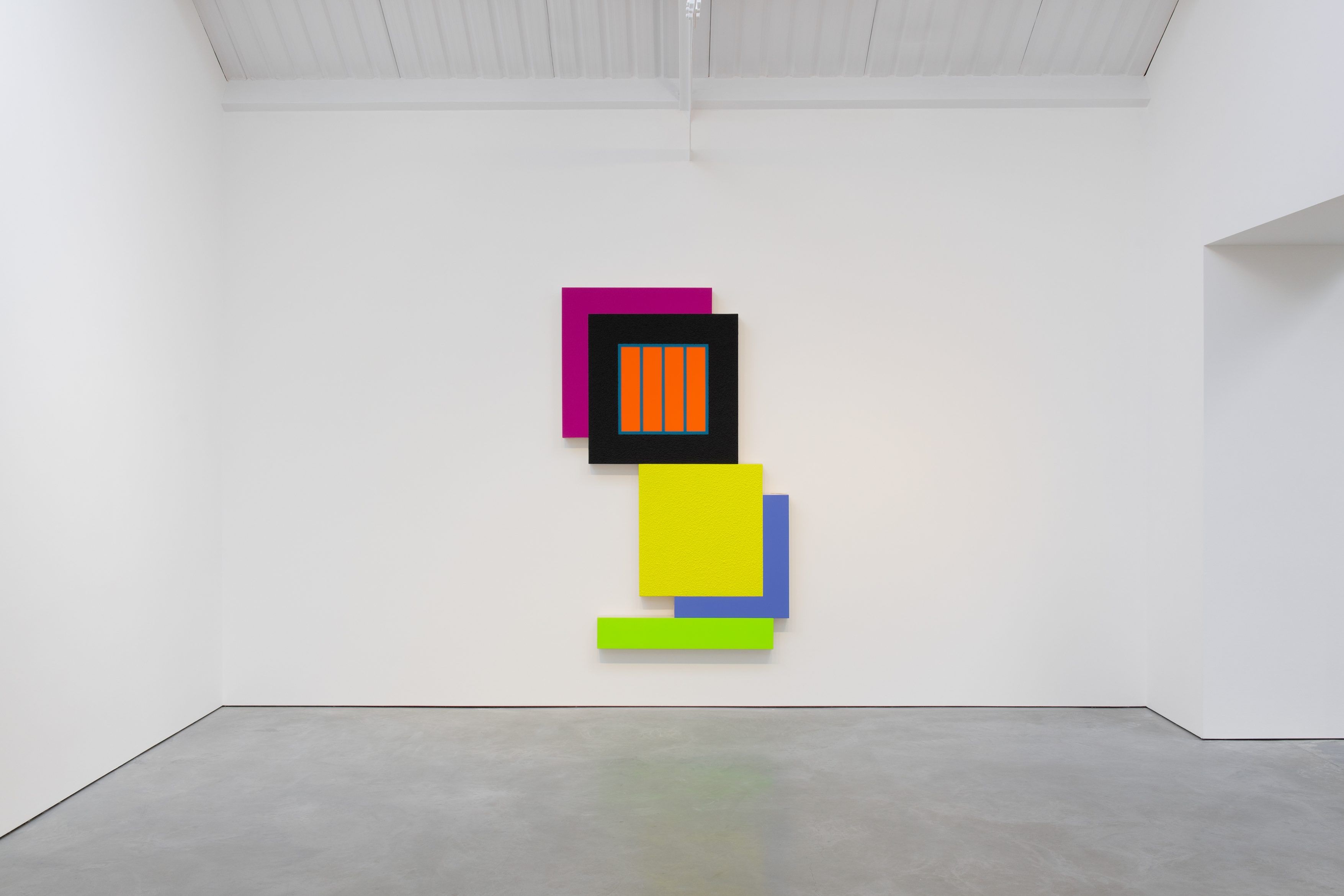 Peter Halley, New Paintings at Modern Art, photo 8