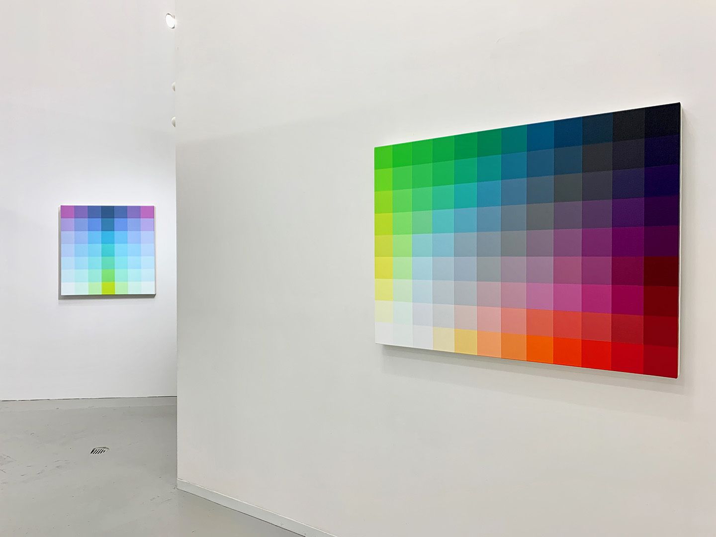 Robert Swain, Scaled Color Studies for Monumental Paintings: Selections From Iconic Series Since 1987 at David Richard Gallery, photo 4