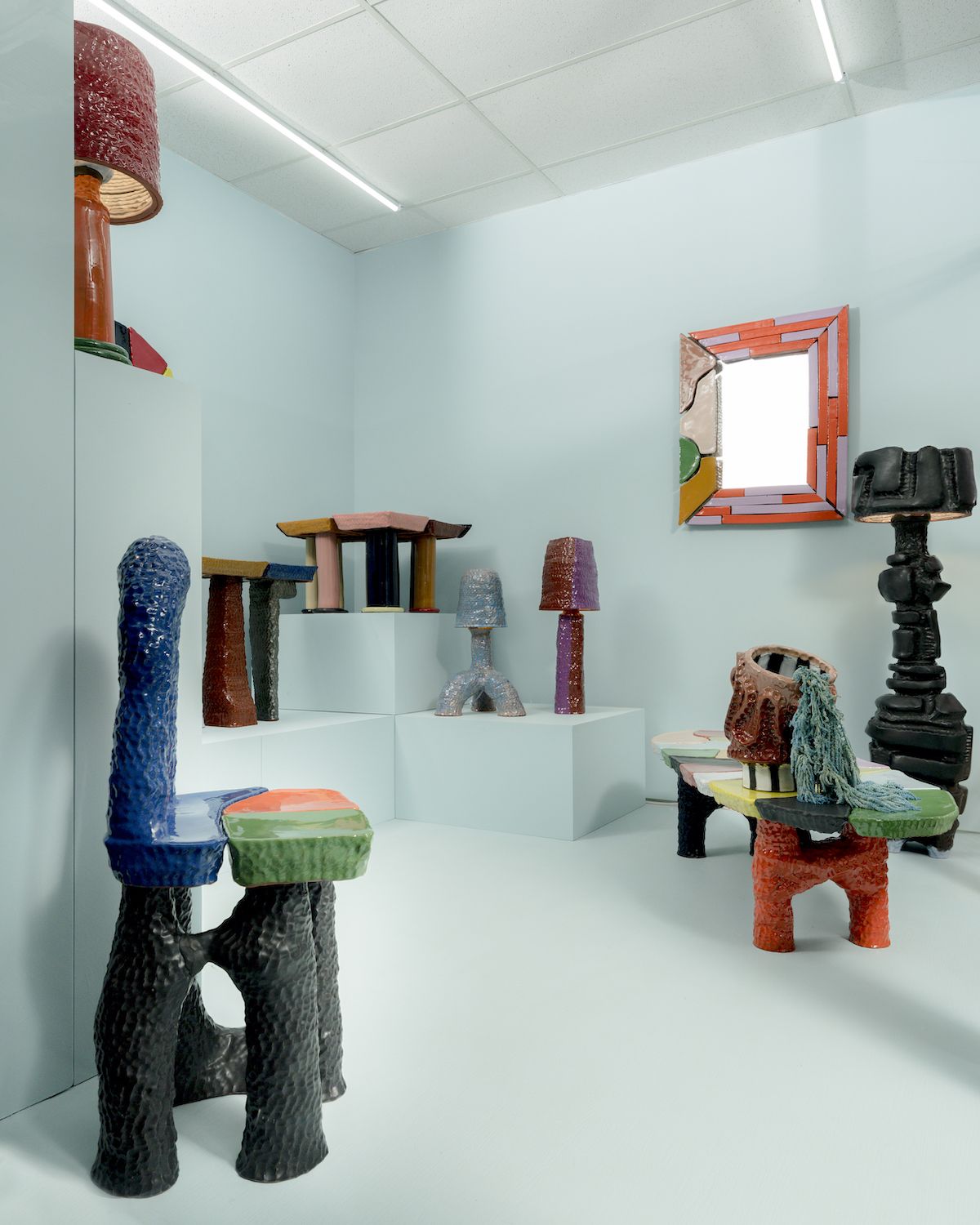 Sean Gerstley, Tile Block at Superhouse Vitrine, photo 3
