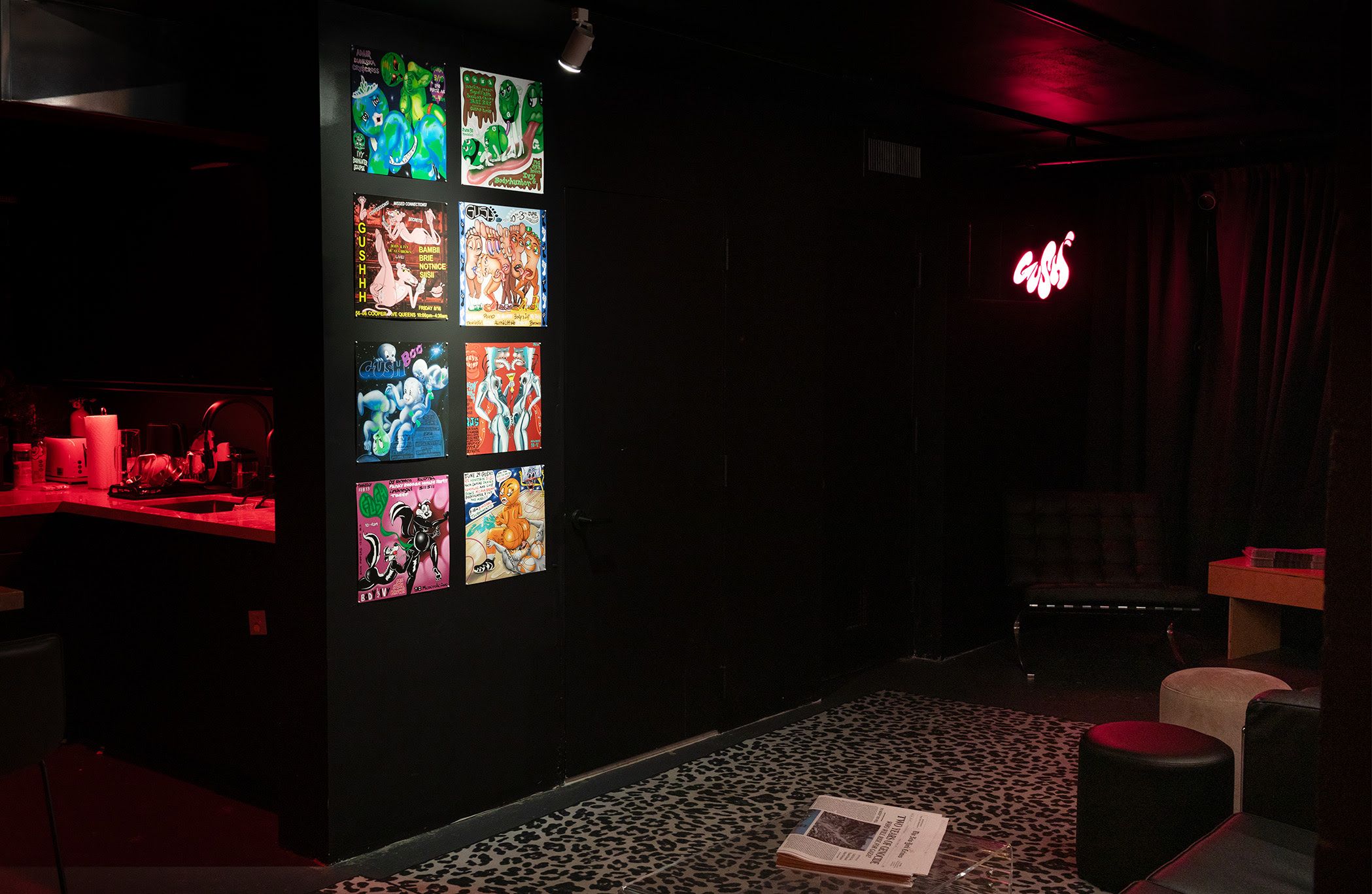 Gush Gallery, Cum to Our Opening at Company, photo 8